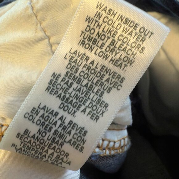 FRAME Le Crop Mini Boot Cropped Boot cut Flared Remsen Blue‎ Denim Jeans Size 25 - Picture 9 of 11